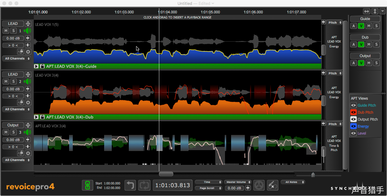 你的对轨工具！Synchro Arts ReVoice Pro v4.2.1.2 WIN&MAC
