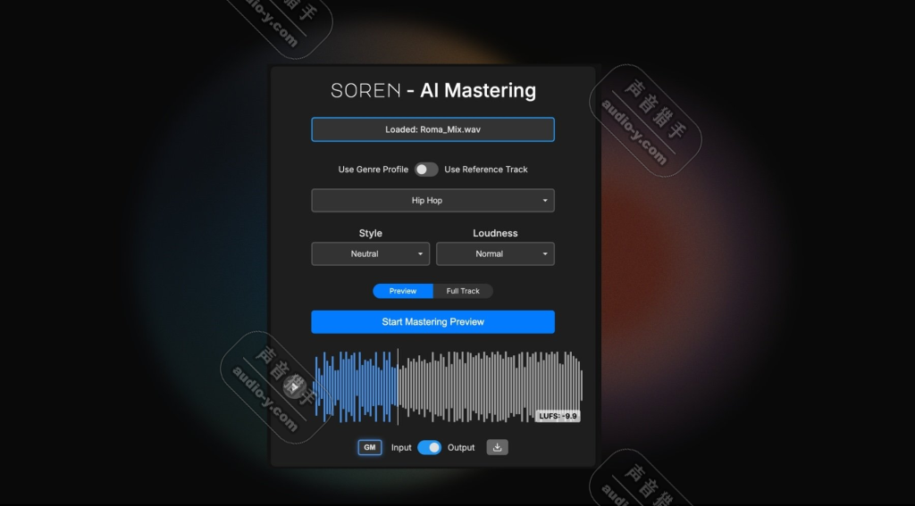 终极人工智能母带混音软件！Rast Sound Soren v1.1.0 WIN版（20250419新增独家激活补丁）