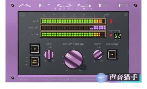 Apogee仿真限制效果器！Apogee Soft Limit 1.0 14 WIN&MAC