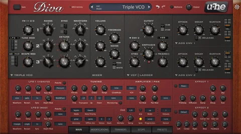 超仿真合成器插件！Uhe Diva v1.4.7 WIN&MAC