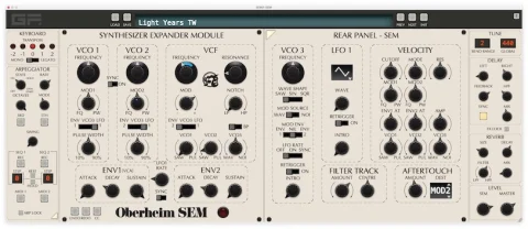 传奇单音合成器！GForce Oberheim SEM v1.6.1 WIN&MAC