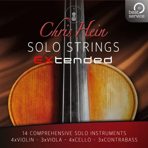 如歌独奏弦乐完整音色库！Chris Hein Solo Strings Complete KONTAKT