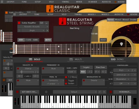 经典写歌木吉他音源！MusicLab RealGuitar 6 v6.1.0.7549 WIN版