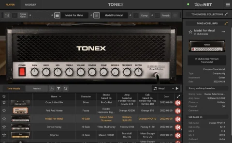 AI建模吉他效果器！IK Multimedia TONEX MAX v1.1.6 WIN版