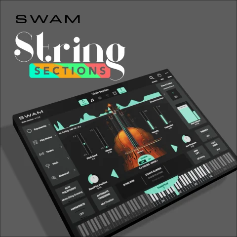 专业建模弦乐合奏音源合集！Audio Modeling SWAM String Sections v1.6.4 WIN&MAC