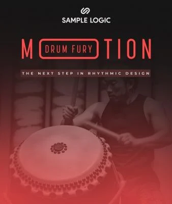 爆炸的红色大鼓节奏音色库！Sample Logic DRUM FURY MOTION KONTAKT