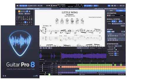 专业吉他打谱软件！Guitar Pro 8.1.5 WIN&MAC（附带安装教程）
