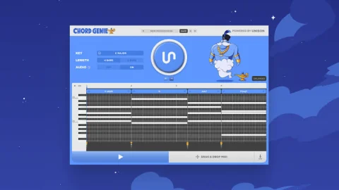 一键生成专业和弦进行！Unison Chord Genie v1.0.53 WIN&MAC