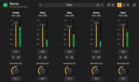 实时人声伴奏提取插件！Acon Digital Remix v1.0.2 WIN版