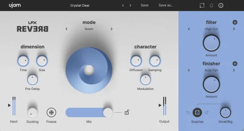 艺术混响设计效果器！UJAM UFX REVERB v1.1.0 WIN&MAC