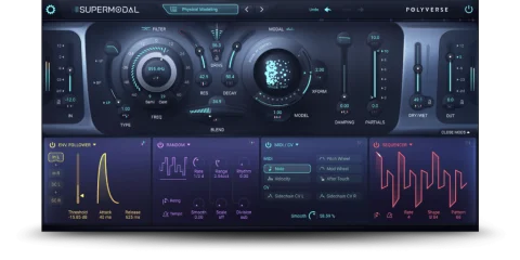 现代电影动效滤波器 Polyverse Music Supermodal v1.0.0 WIN版