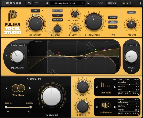 全能人声混音插件！Pulsar Audio Vocal Studio v1.0.16 WIN&MAC