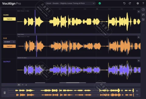 最新专业多音轨对齐音高修正插件！Synchro Arts VocAlign 6 Pro v6.1.30 MAC版