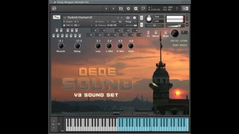 中东民族精华乐器音源！Oriental Sound Dede Sound v3 KONTAKT