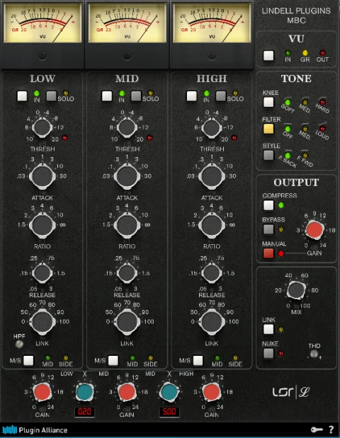 均衡模拟效果器！Plugin Alliance Lindell MBC v1.0.0 WIN版