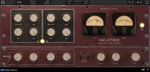 插件联盟系列光电压缩效果器！Plugin Alliance Mixland Va Attack v1.0.1 WIN&MAC U2B(2024.03.24更新1.0.1，新增MAC版)