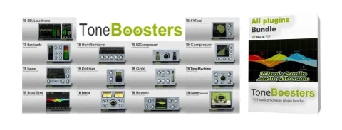 音频效果器插件包 ToneBoosters Plugin Bundle v1.6.7 WIN&MAC