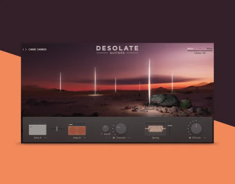 超真实电影吉他音源！e-instruments Desolate Guitars KONTAKT