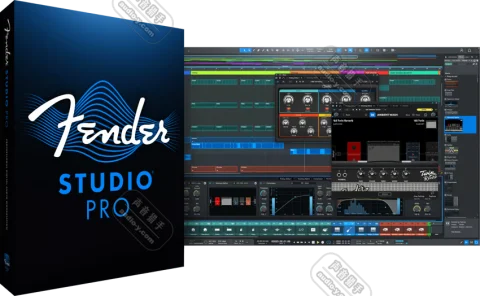 最新音乐制作软件直播机架！Fender Studio Pro 8 v8.1.0 WIN&MAC（附安装教程）