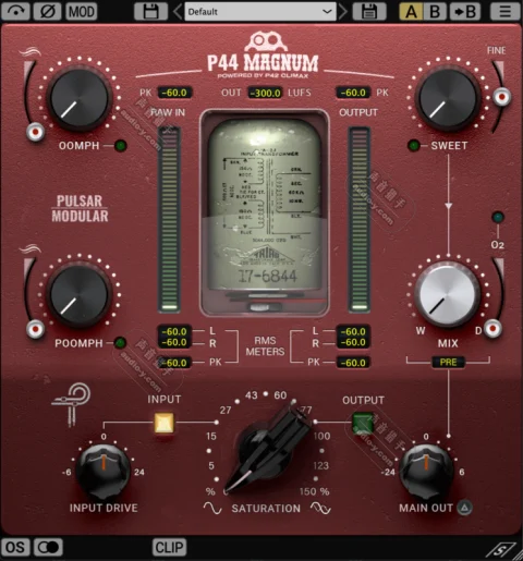 总线染色饱和效果器！Pulsar Modular P44 Magnum v1.1.0 WIN&MAC U2B