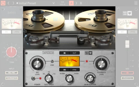 传奇模拟磁带效果器！Overloud Gem TAPEDESK v1.2.5 WIN&MAC
