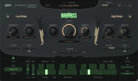自动史诗铜管音源！UJAM Symphonic Elements BRAAASS v1.1.1 MAC（支持原生M芯片）