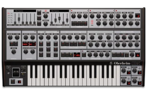 OB-X 合成器仿真插件！GForce Oberheim OB-X v1.0.1 WIN&MAC