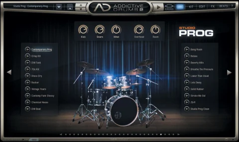 专业鼓点音源升级！XLN Audio Addictive Drums 2 Complete v2.3.5.4 WIN版