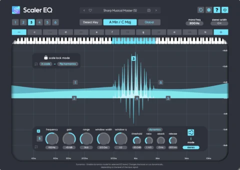 超现代EQ效果器！Plugin Boutique Scaler EQ v1.0.0 Regged WIN&MAC