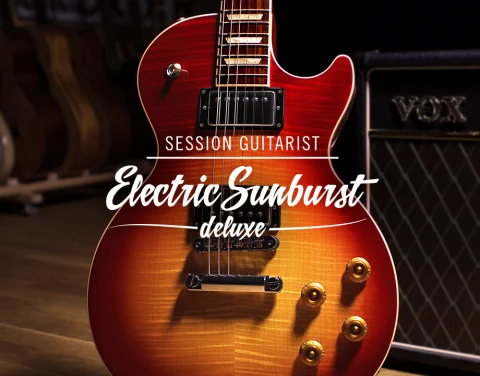 节奏电吉他音色库扩展升级！Native Instruments Session Guitarist Electric Sunburst Deluxe v1.1.0 KONTAKT