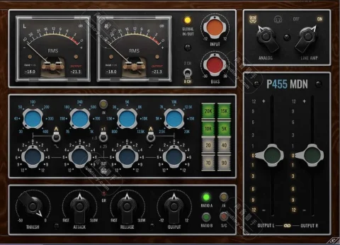 格莱美获奖大师签名母带插件！Pulsar Modular P455 MDN Sidecar v1.0.3 WIN&MAC